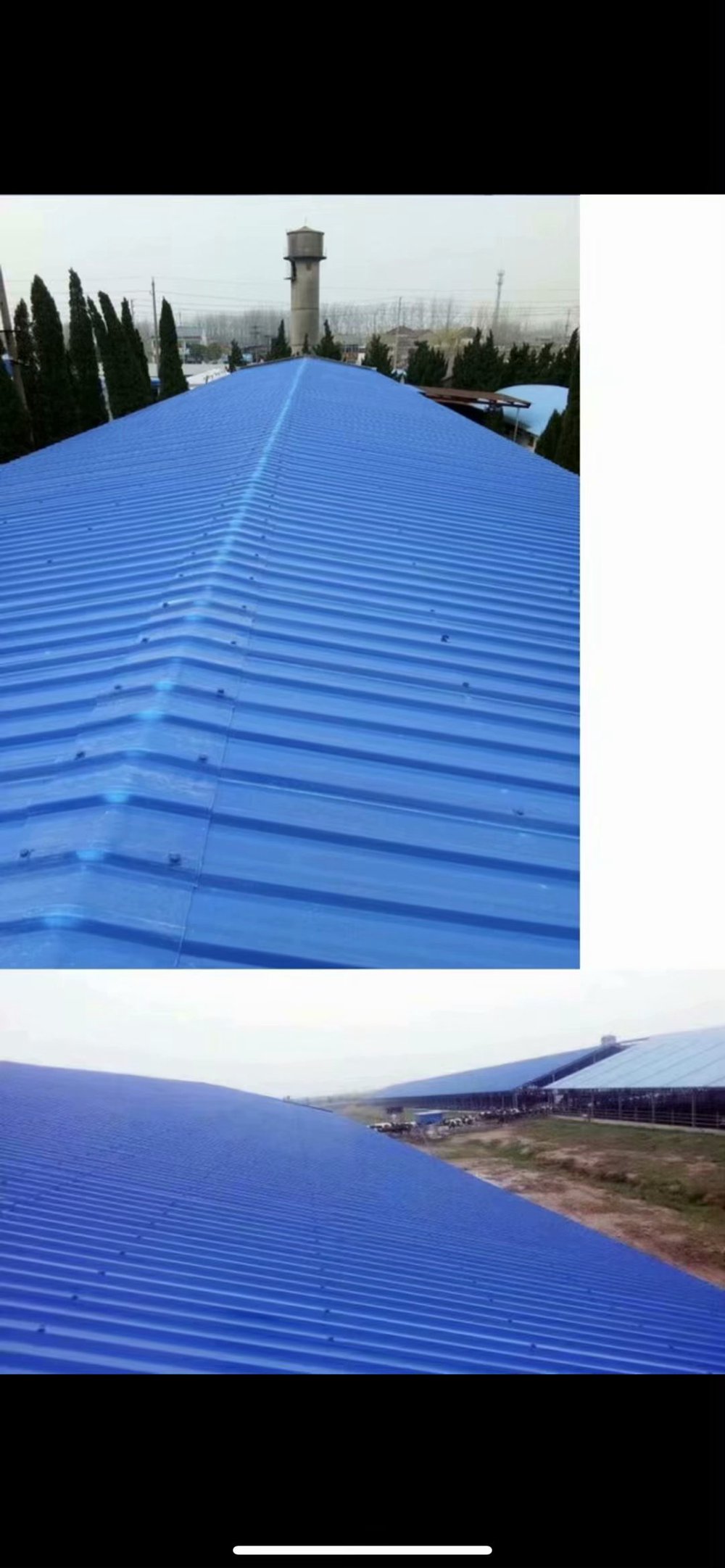 ASA plastic steel anti-corrosion tile