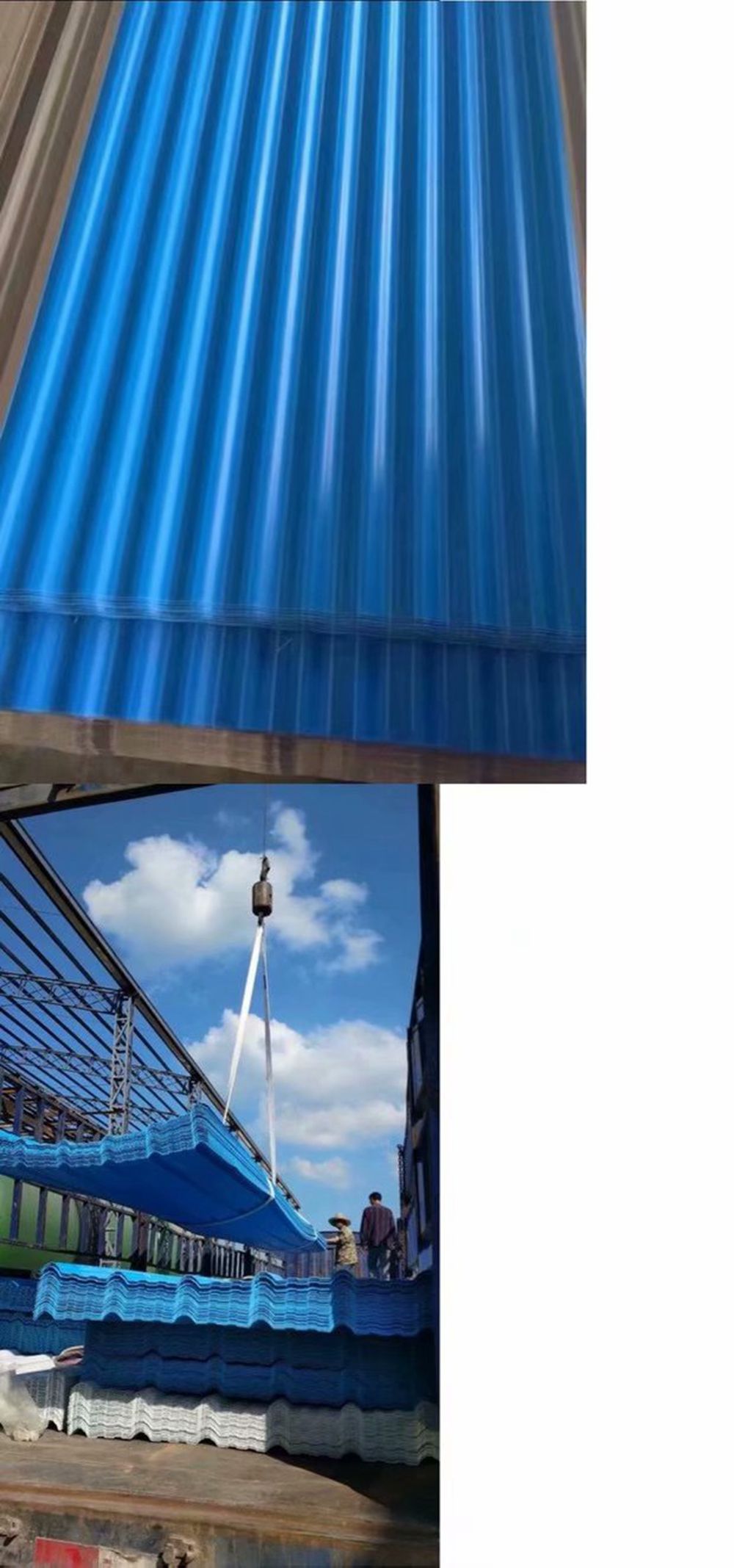 ASA plastic steel anti-corrosion tile