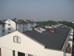 An example of resin tile in Yancheng, Jiangsu Province